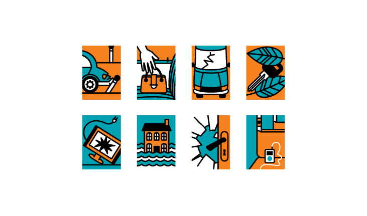 Insurance icons